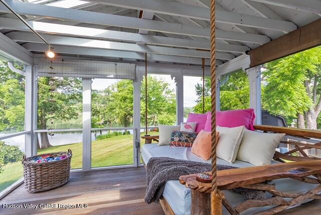 1765 Highway 213 Rifton, NY 12471 - Photo 20 of 33 a view of a patio with furniture and a backyard