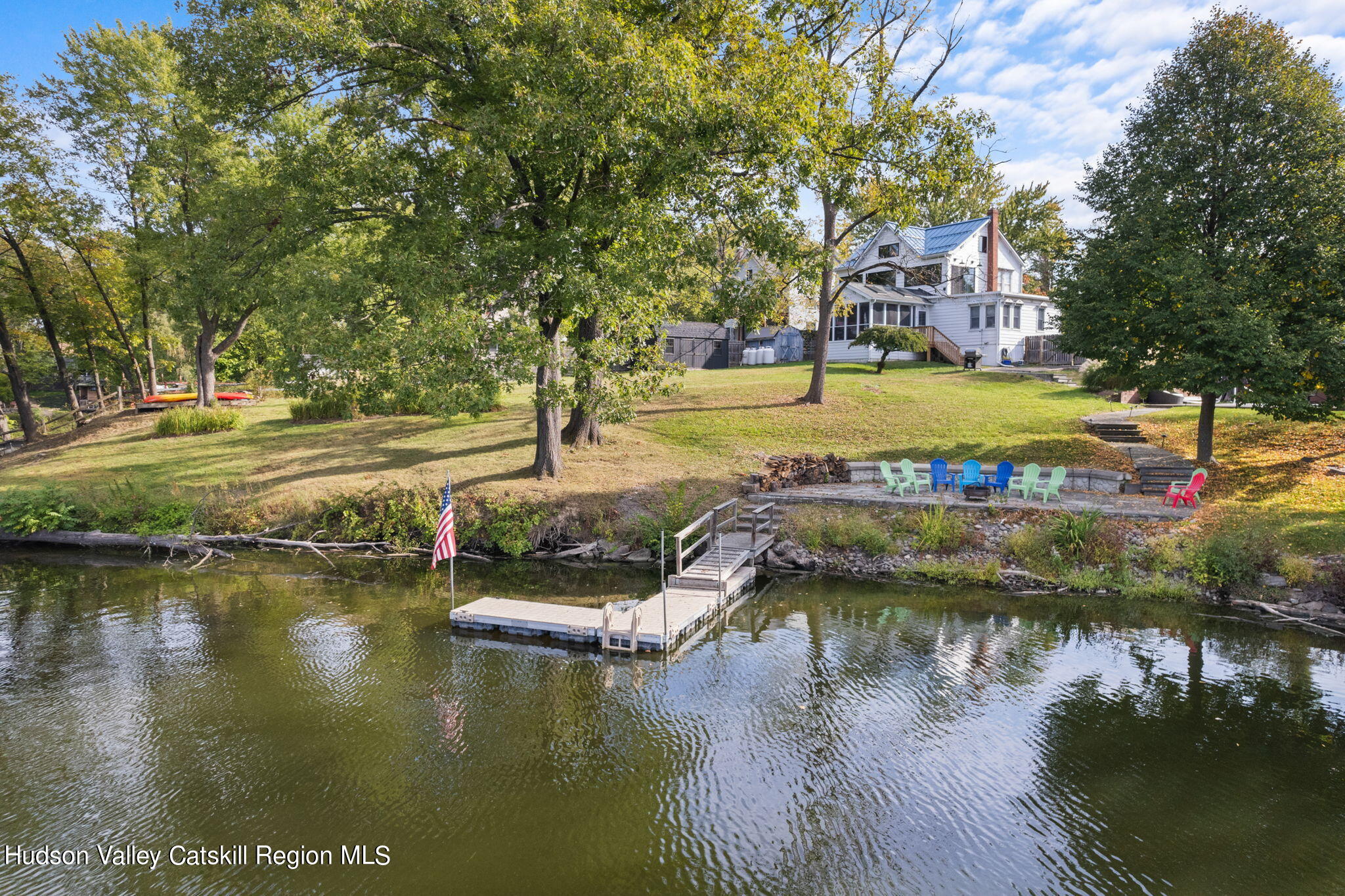 1765 Highway 213 Rifton, NY 12471 - Photo 24 of 33 a view of a lake with trees and houses