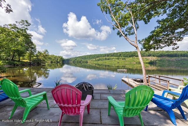 1765 Highway 213 Rifton, NY 12471 - Photo 29 of 33 a view of a chairs and table in the patio next to a yard