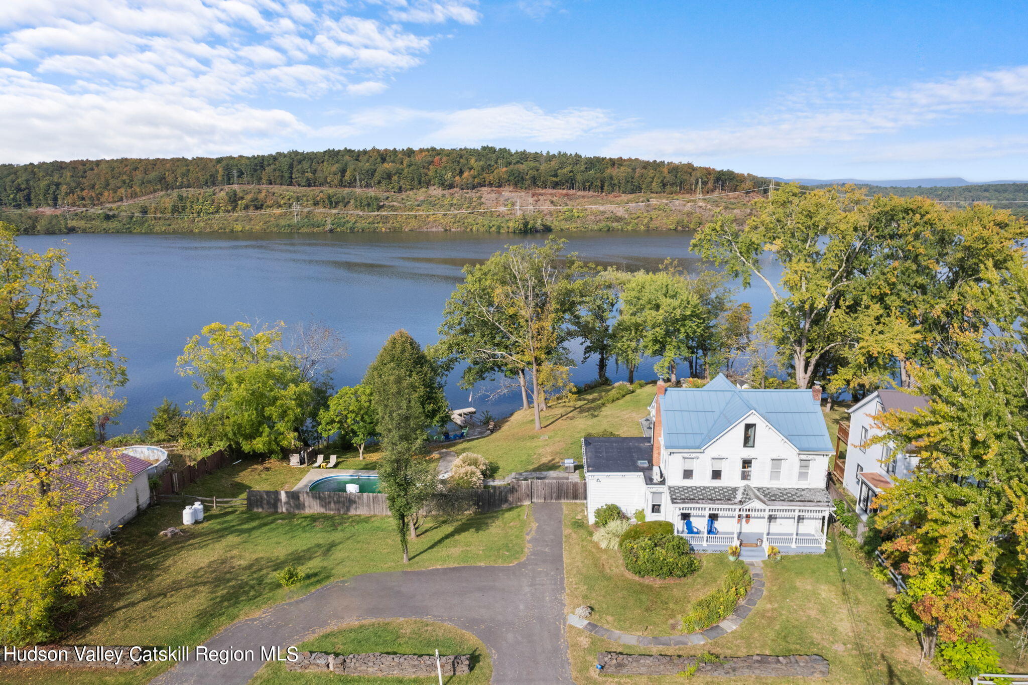 1765 Highway 213 Rifton, NY 12471 - Photo 30 of 33 a view of a lake with a mountain in the background