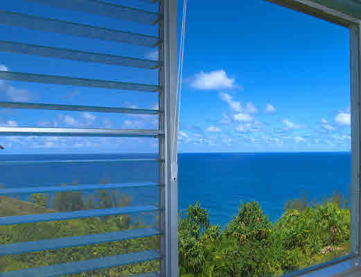 3780 Edward Road, Unit 5201 Princeville, HI 96722 - Photo 4 of 23 a view of a room with potted plants and wooden wall