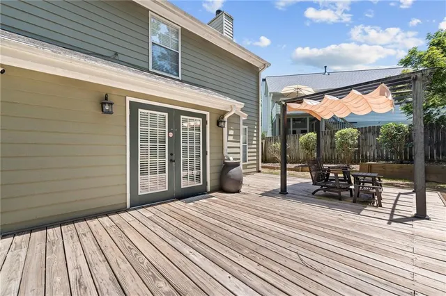 a view of outdoor space with seating space