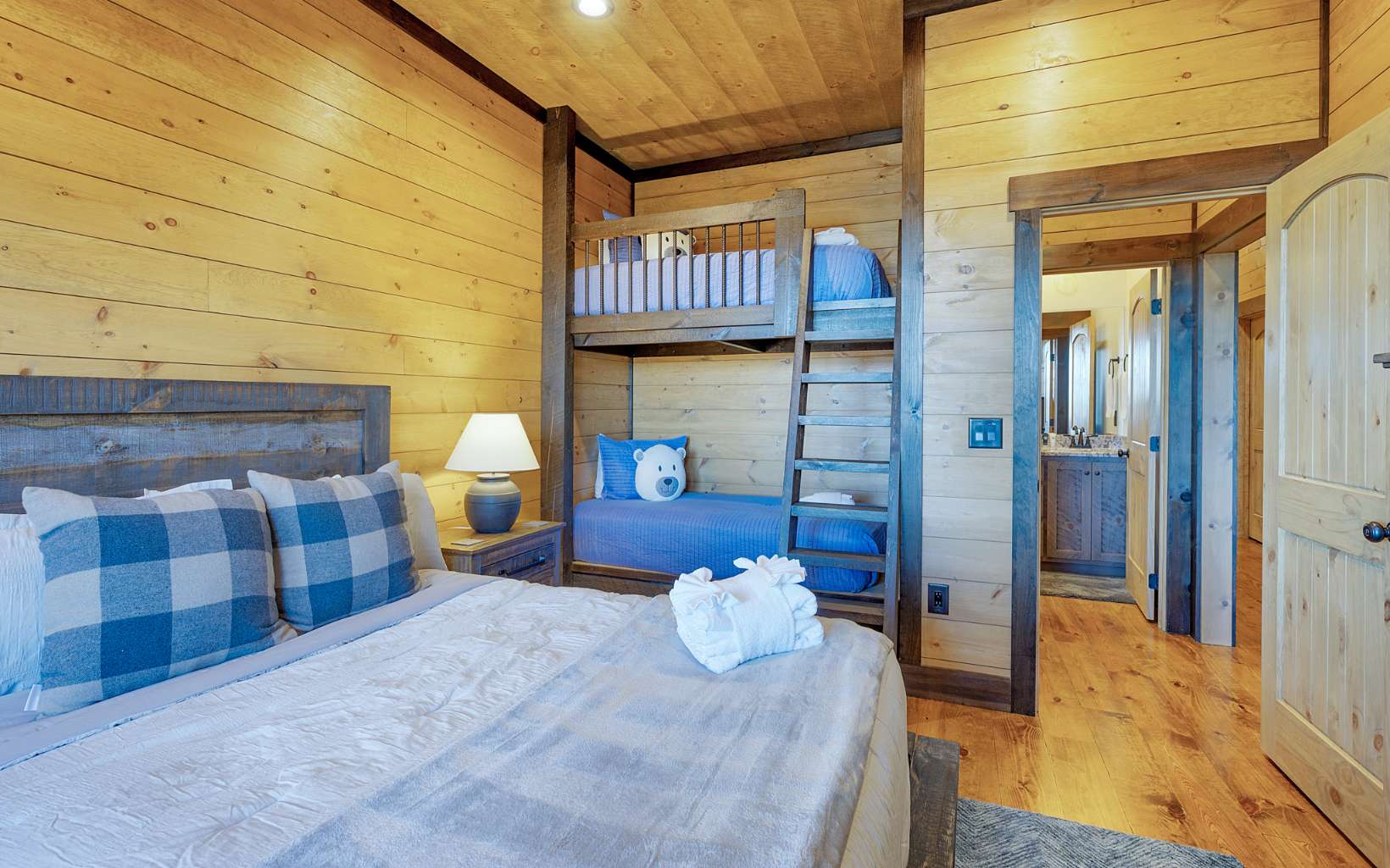 810 Overlook Drive Blue Ridge, GA 30513 - Photo 43 of 56 a view of a patio with dining table and chairs