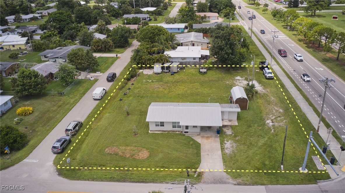 1637 Piney Road North Fort Myers, FL 33903 - Photo 41 of 41 an aerial view of a house