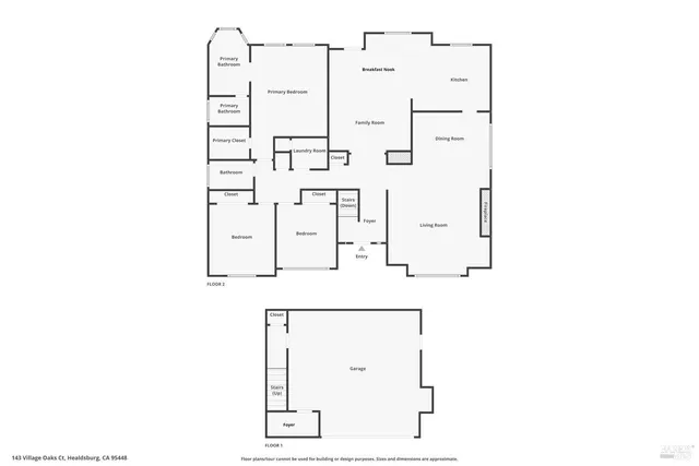 $1,375,000 | 143 Village Oaks Court, Healdsburg, CA 95448