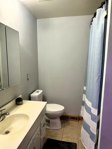 a bathroom with a sink and a toilet
