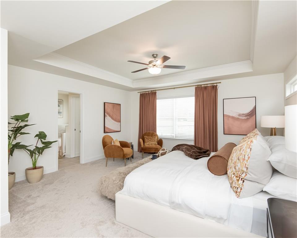 5910 Springs Way Stonecrest, GA 30038 - Photo 25 of 35 a bedroom with a bed and couch