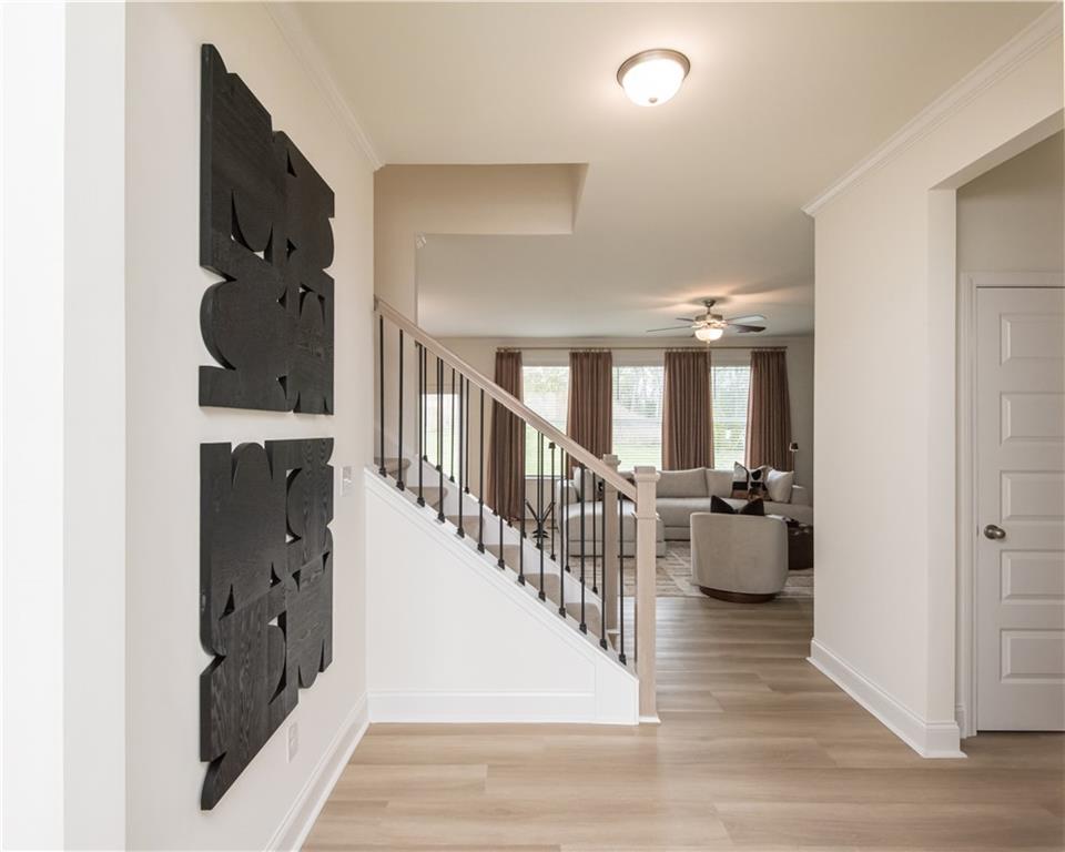5910 Springs Way Stonecrest, GA 30038 - Photo 7 of 35 a view of a hallway view with staircase