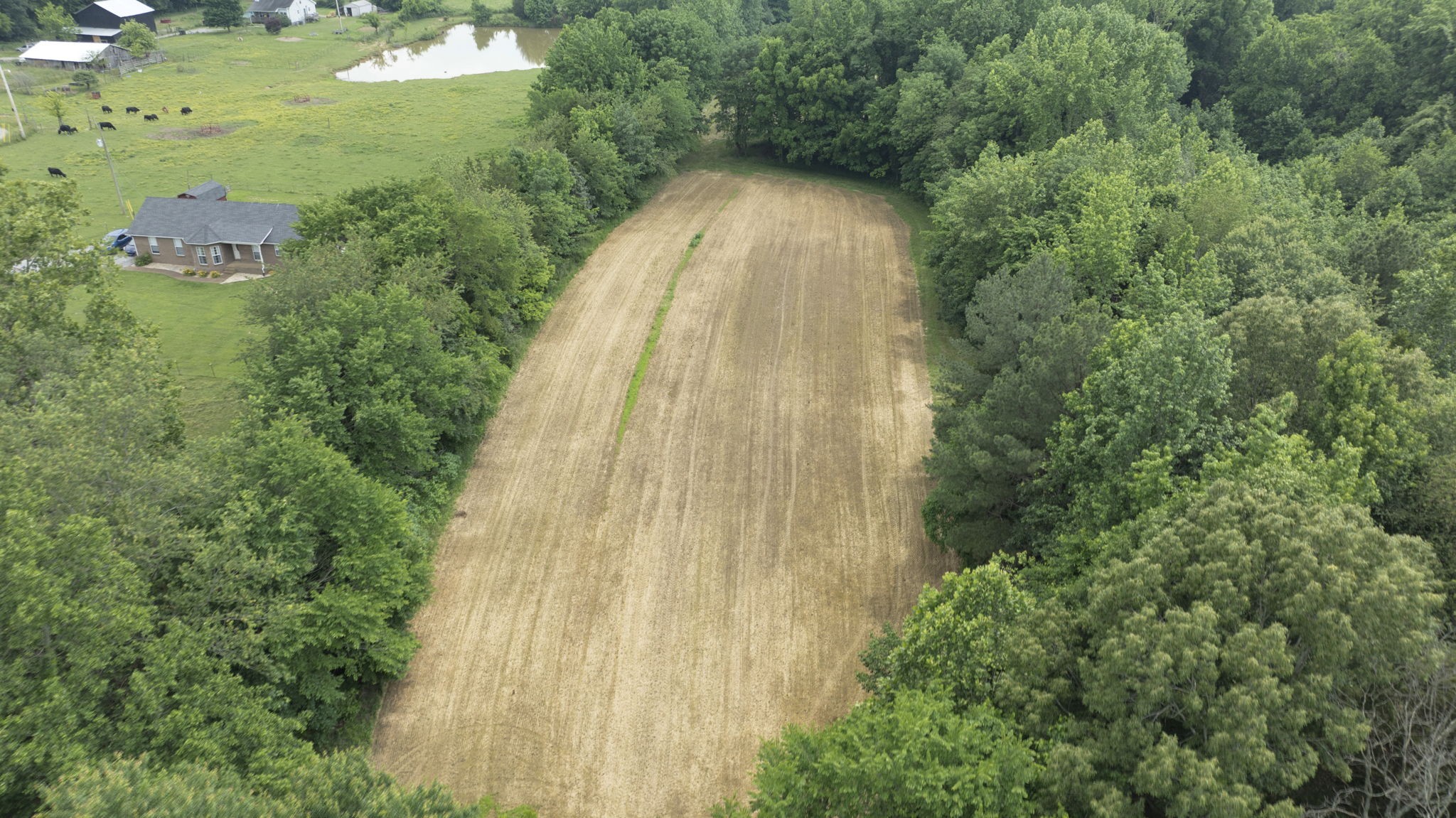 7855 Bethlehem Road Springfield, TN 37172 - Photo 6 of 25 an aerial view of a residential houses with outdoor space and trees all around