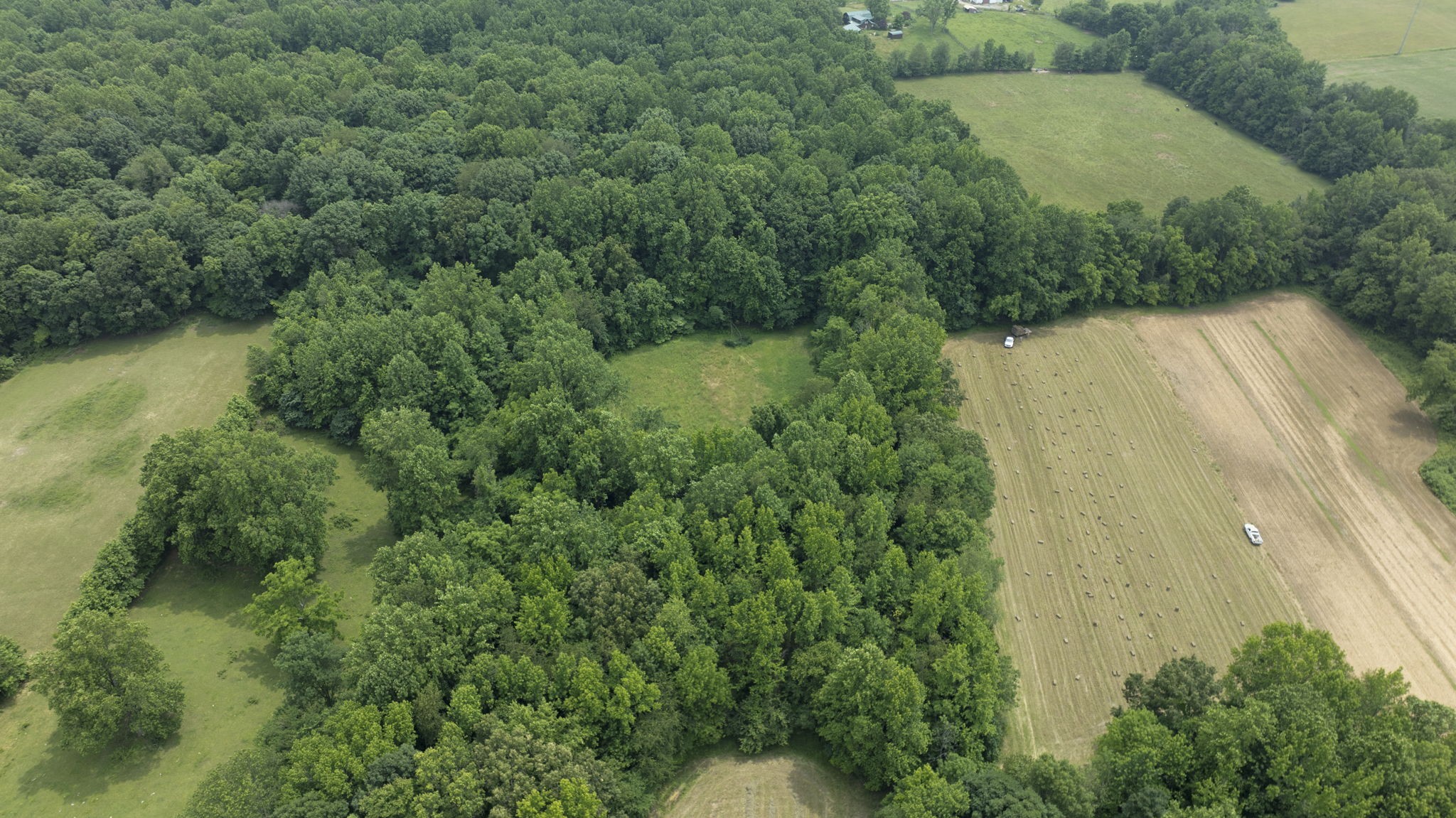 7855 Bethlehem Road Springfield, TN 37172 - Photo 9 of 25 an aerial view of residential house with outdoor space and trees all around