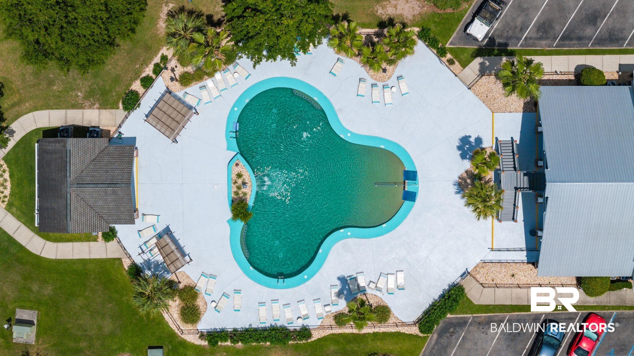 905 Buttercup Lane Foley, AL 36535 - Photo 45 of 47 Aerial view of a pool area