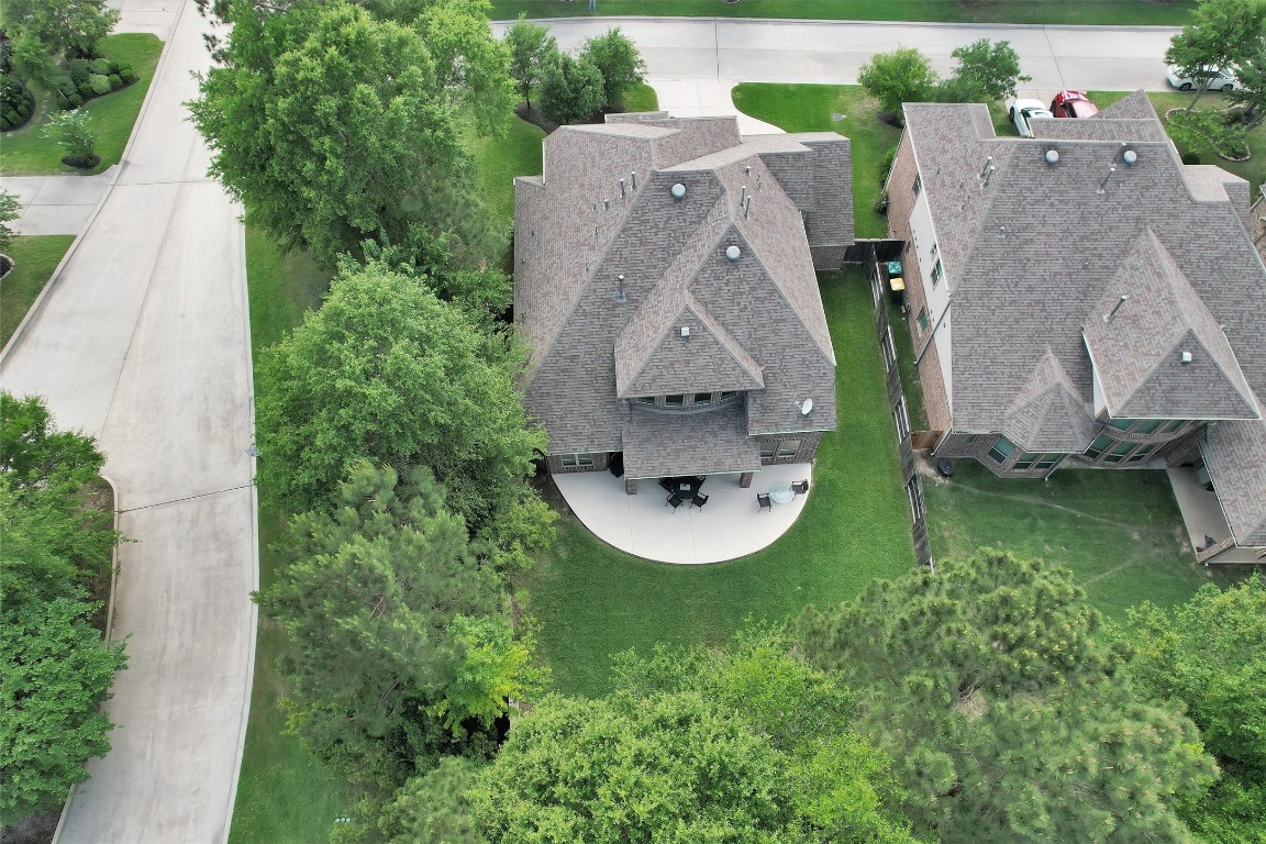 106 Cliftons Curve Way Montgomery, TX 77316 - Photo 3 of 47 Arial photo showcases wooded privacy at its best!