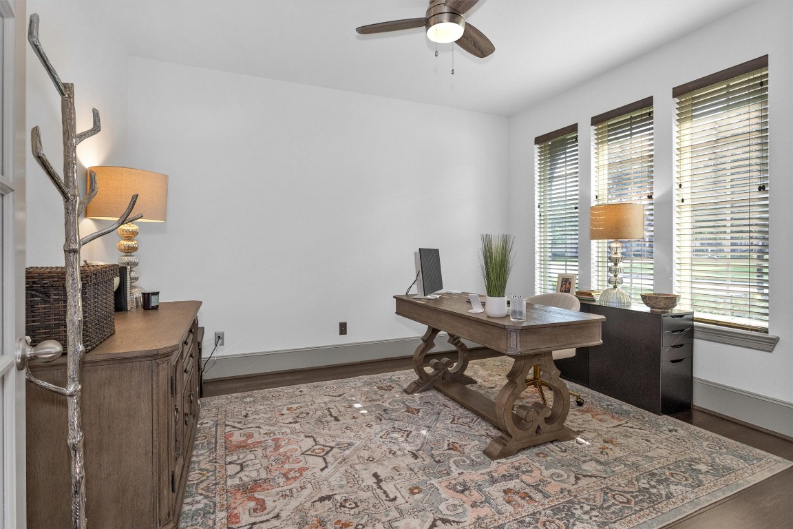 106 Cliftons Curve Way Montgomery, TX 77316 - Photo 10 of 47 Private study with rich wood flooring