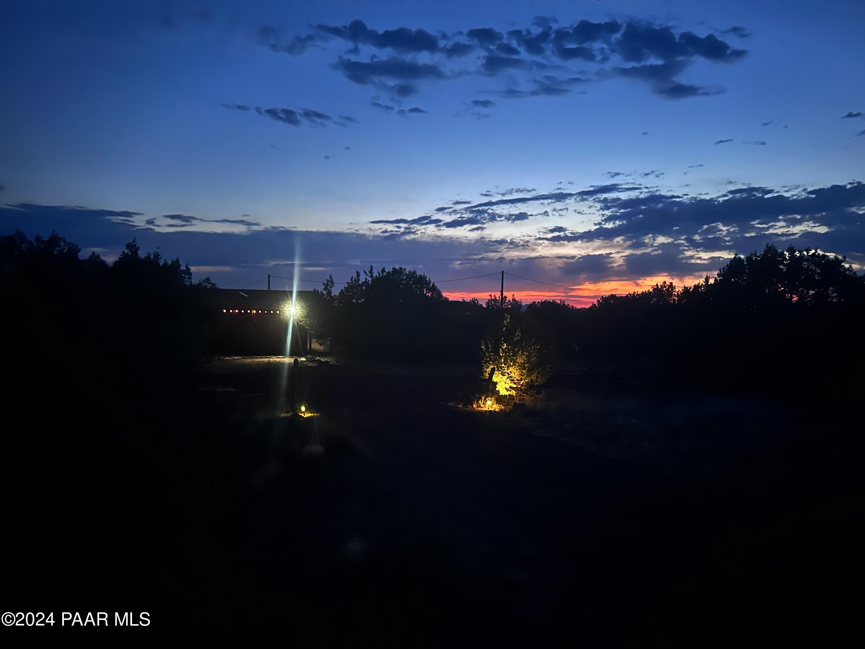 3854 Hillside Road Williams, AZ 86046 - Photo 36 of 36 3854 Hillside night view