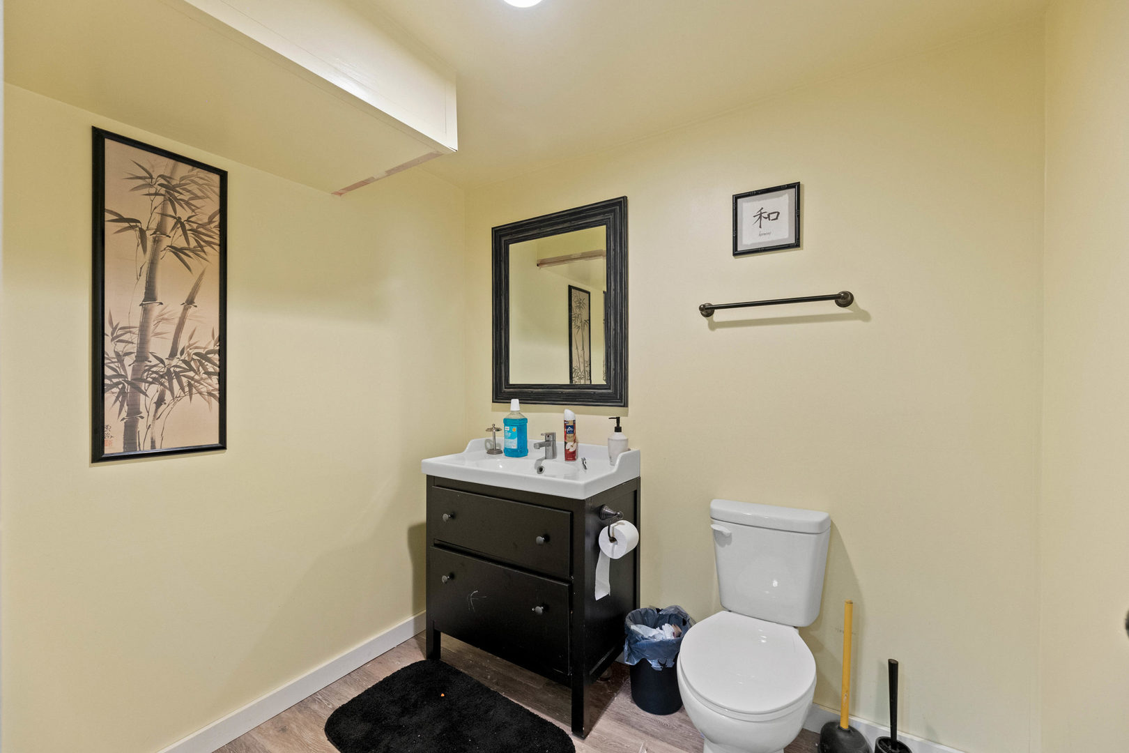 505 Frieh Drive Romeoville, IL 60446 - Photo 19 of 23 a bathroom with a toilet a sink and mirror