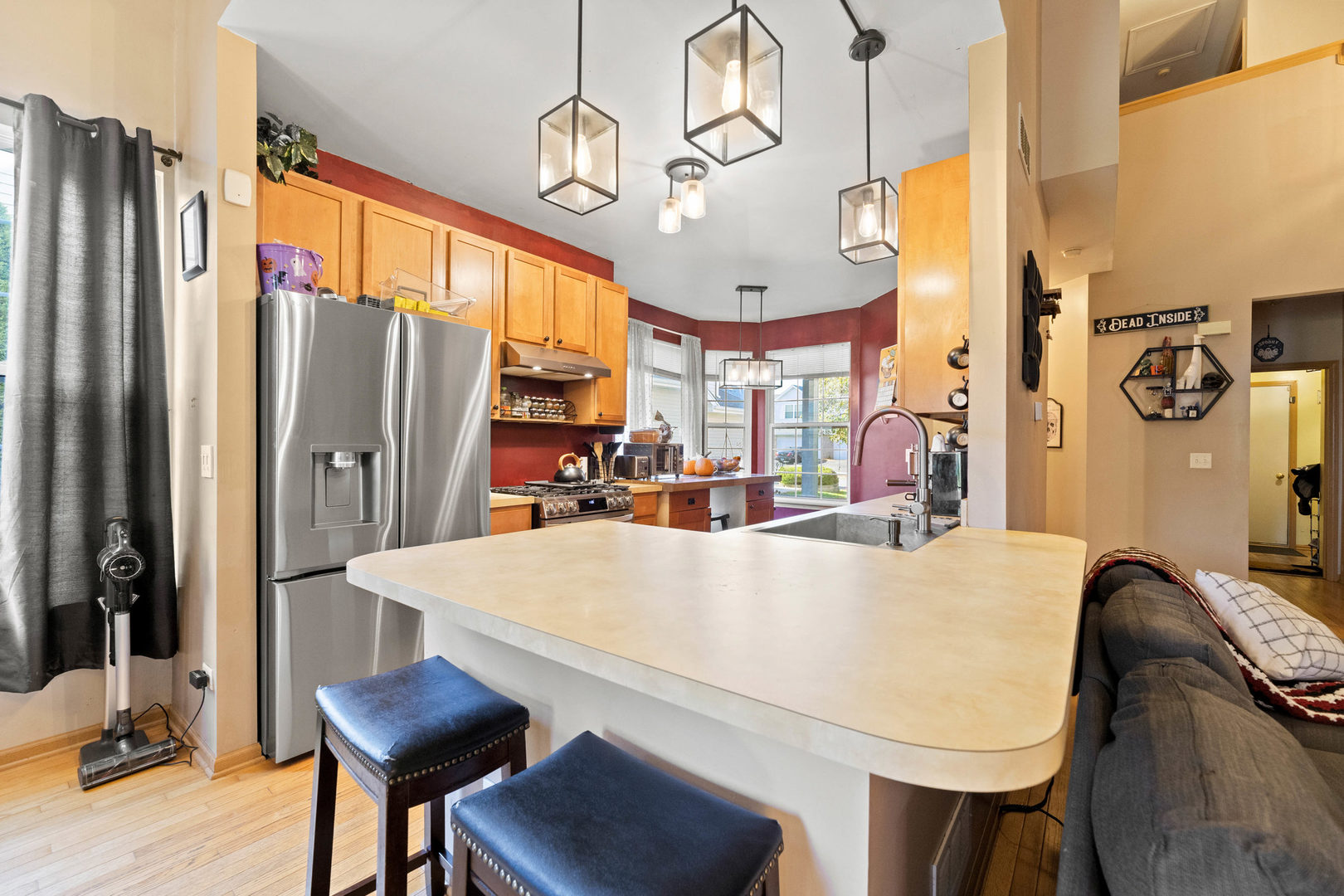 505 Frieh Drive Romeoville, IL 60446 - Photo 5 of 23 a view of a dining room with furniture window and outside view