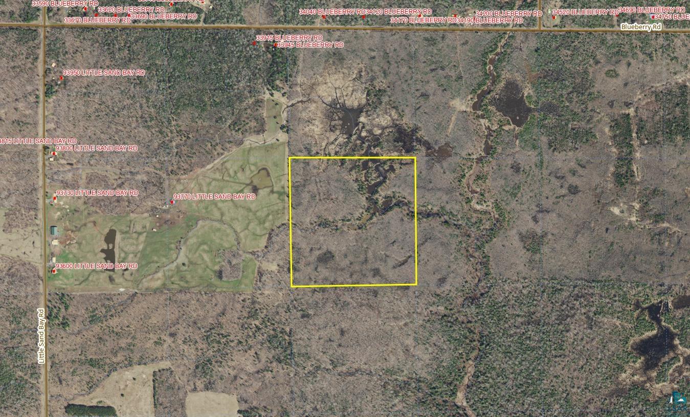 40-acres Near Little Sand Bay Road Bayfield, WI 54814 - Photo 2 of 3 Aerial Medium View