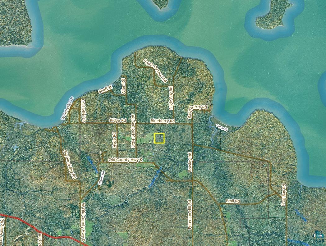 40-acres Near Little Sand Bay Road Bayfield, WI 54814 - Photo 3 of 3 Aerial View Lake Superior