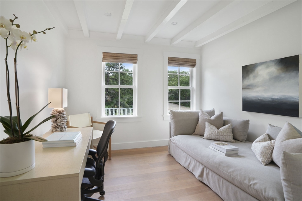 37 Rd To The Plaines Edgartown, MA 02539 - Photo 28 of 42 a living room with furniture and floor to ceiling window