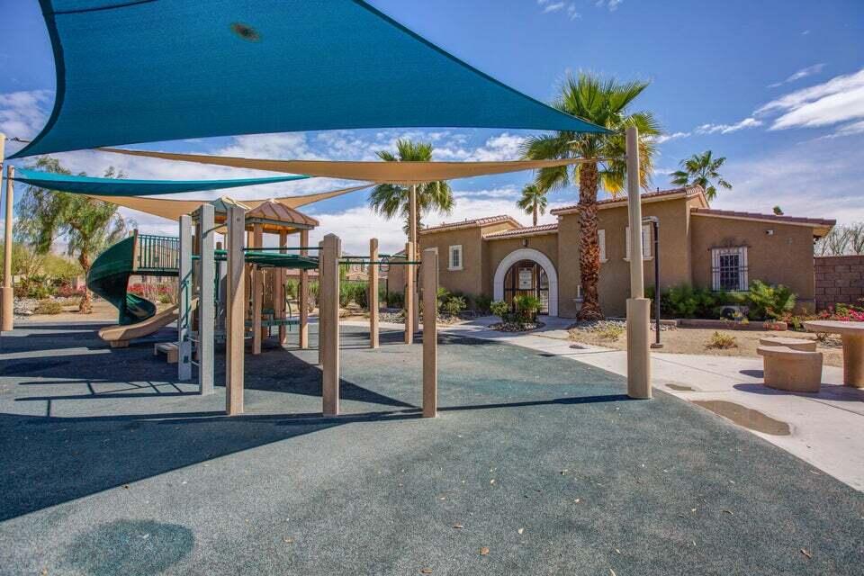 82515 Grass Flat Lane Indio, CA 92203 - Photo 40 of 44 a view of a building with sitting area