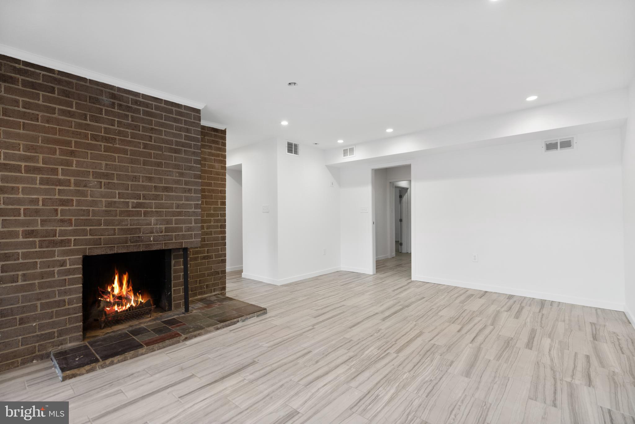 1606 Greenbriar Court Reston, VA 20190 - Photo 23 of 37 Second fireplace in rec room.