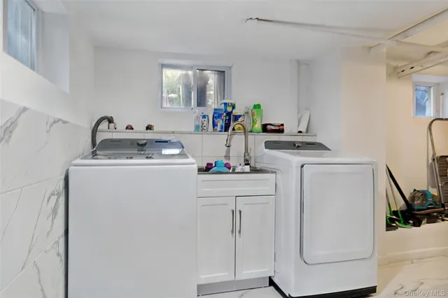 a room with storage and utility