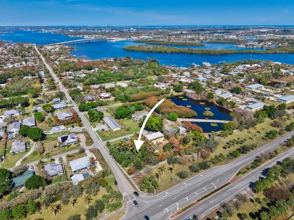 a view of lake with city view