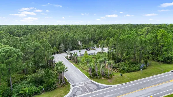 a view of a garden from a balcony