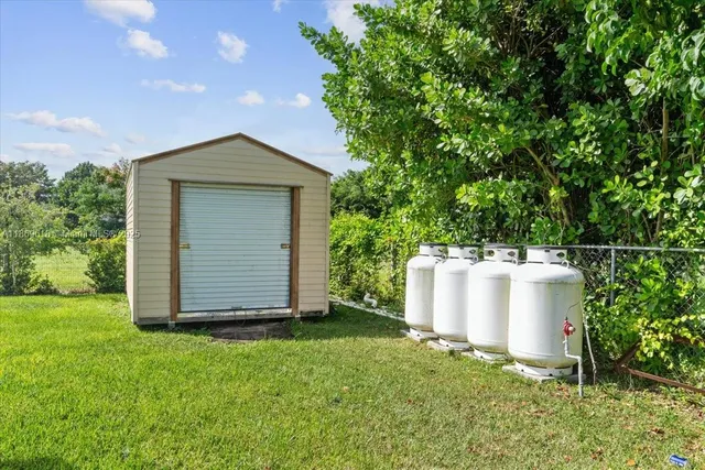a view of house with backyard