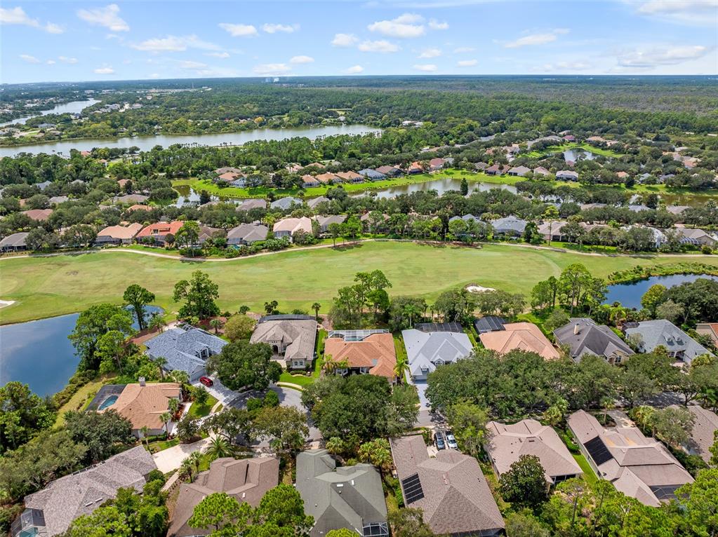 19 Lakeview Lane Palm Coast, FL 32137 - Photo 12 of 81 an aerial view of residential houses with outdoor space