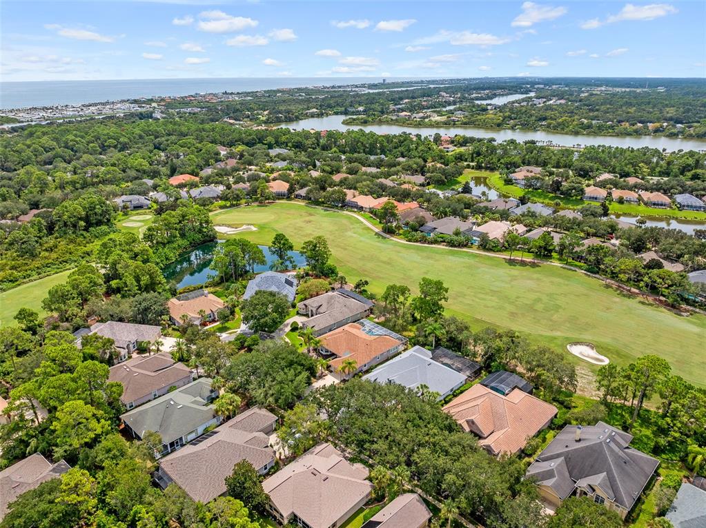 19 Lakeview Lane Palm Coast, FL 32137 - Photo 14 of 81 an aerial view of residential houses with outdoor space and river