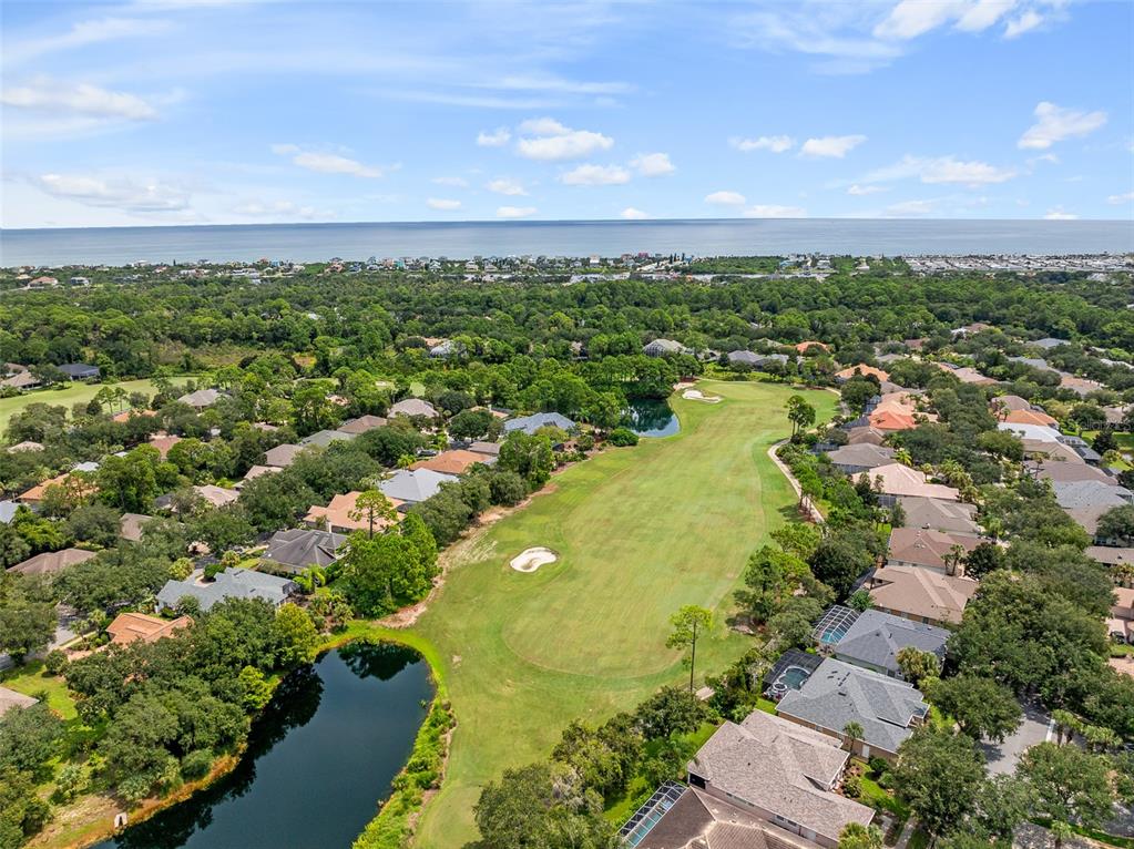 19 Lakeview Lane Palm Coast, FL 32137 - Photo 20 of 81 an aerial view of residential houses with outdoor space and trees all around