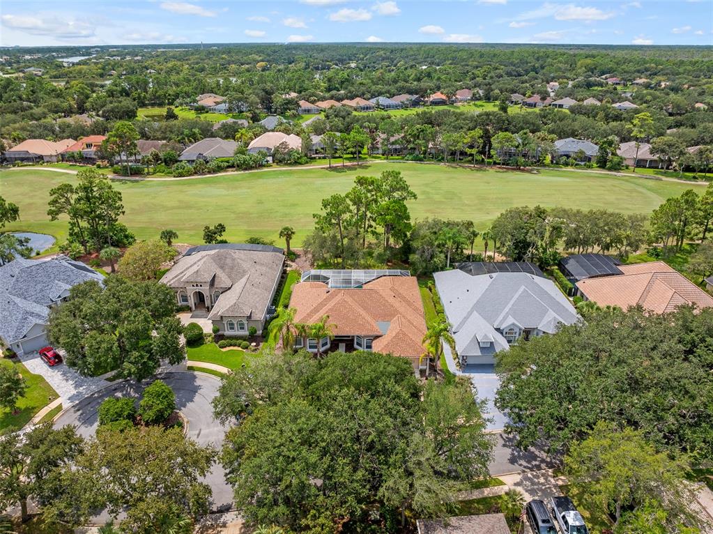 19 Lakeview Lane Palm Coast, FL 32137 - Photo 46 of 81 an aerial view of a city with lake view