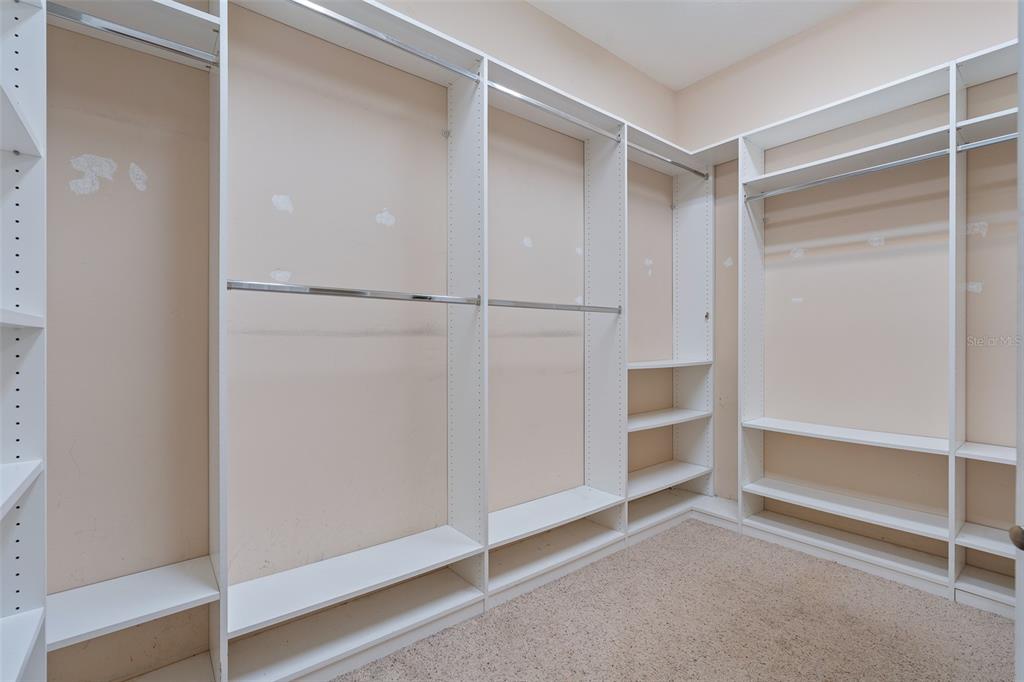 19 Lakeview Lane Palm Coast, FL 32137 - Photo 75 of 81 a view of an empty walk in closet