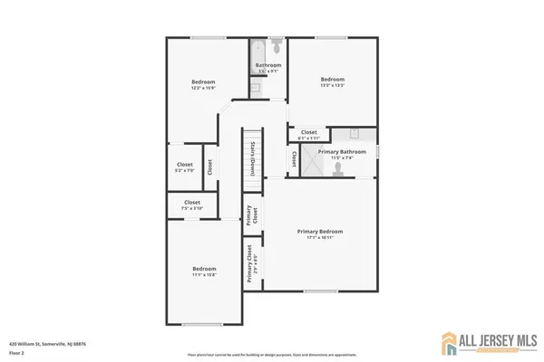 $749,000 | 420 William Street, Somerville, NJ 08876