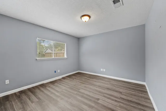 wooden floor in an empty room