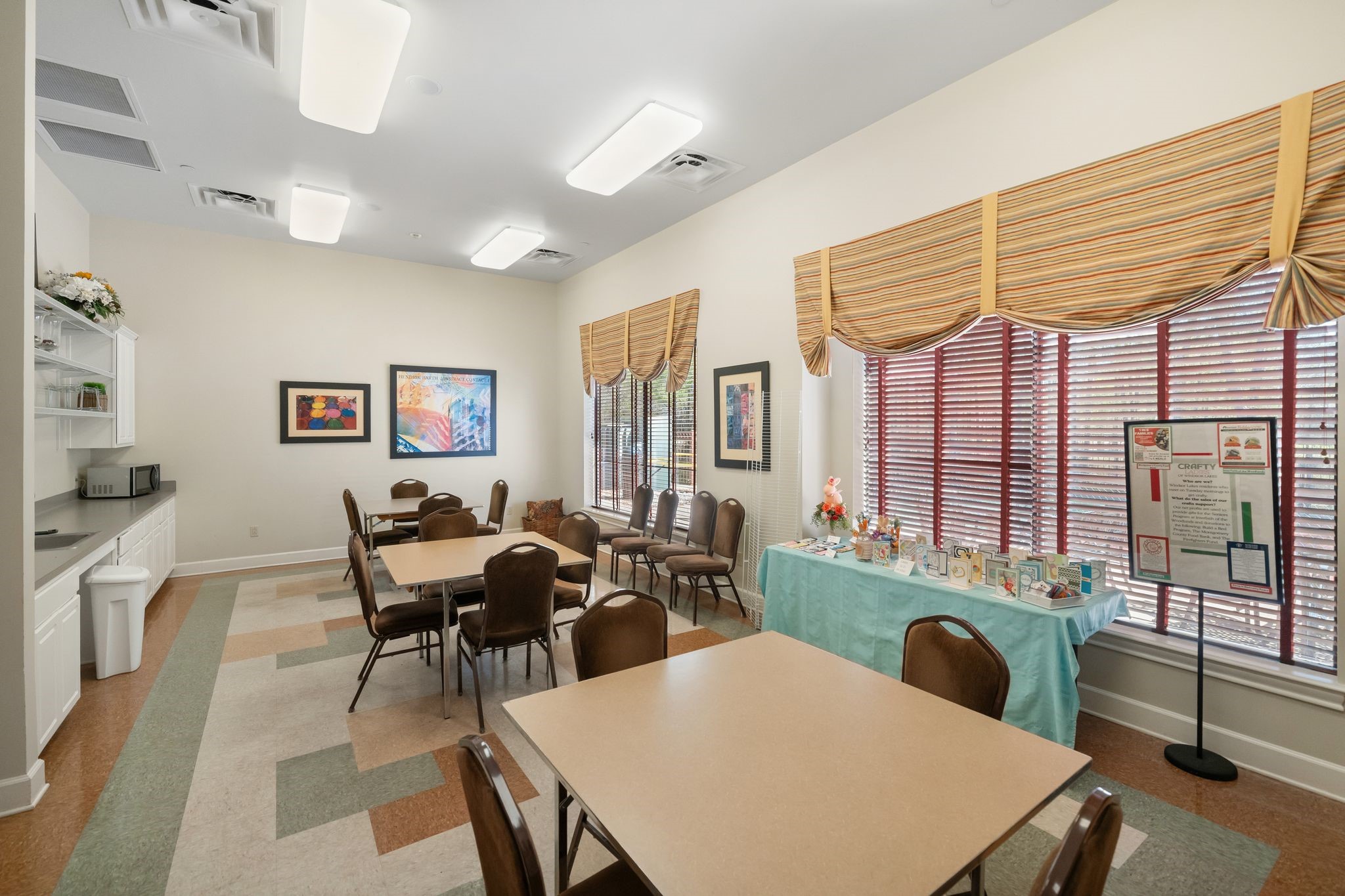 7 Sovereign Way Conroe, TX 77384 - Photo 30 of 31 a view of a dining room with furniture