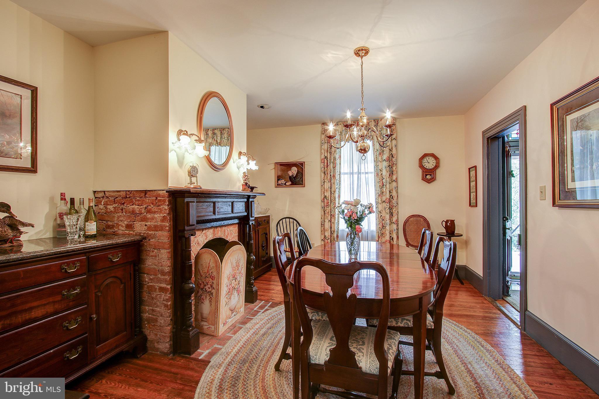 22611 Old Hundred Road Barnesville, MD 20838 - Photo 20 of 68 Formal Dining room with Wood Burning Fireplace