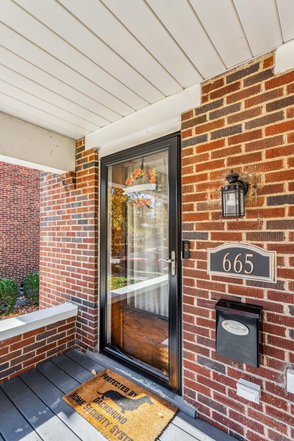 665 South Cassingham Road Columbus, OH 43209 - Photo 5 of 47 Front Door