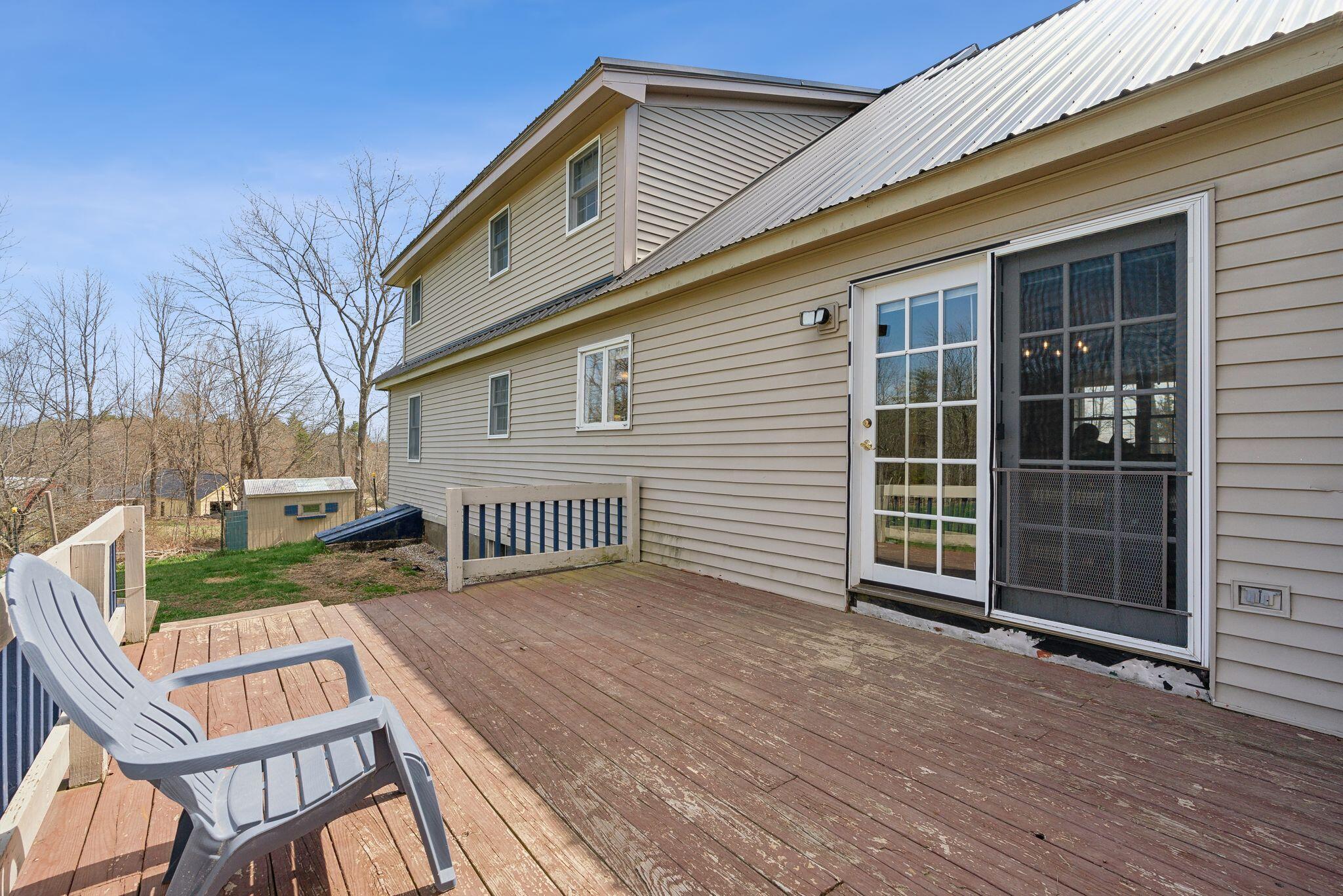 205 Patterson Road Limerick, ME 04048 - Photo 31 of 53 Back Deck