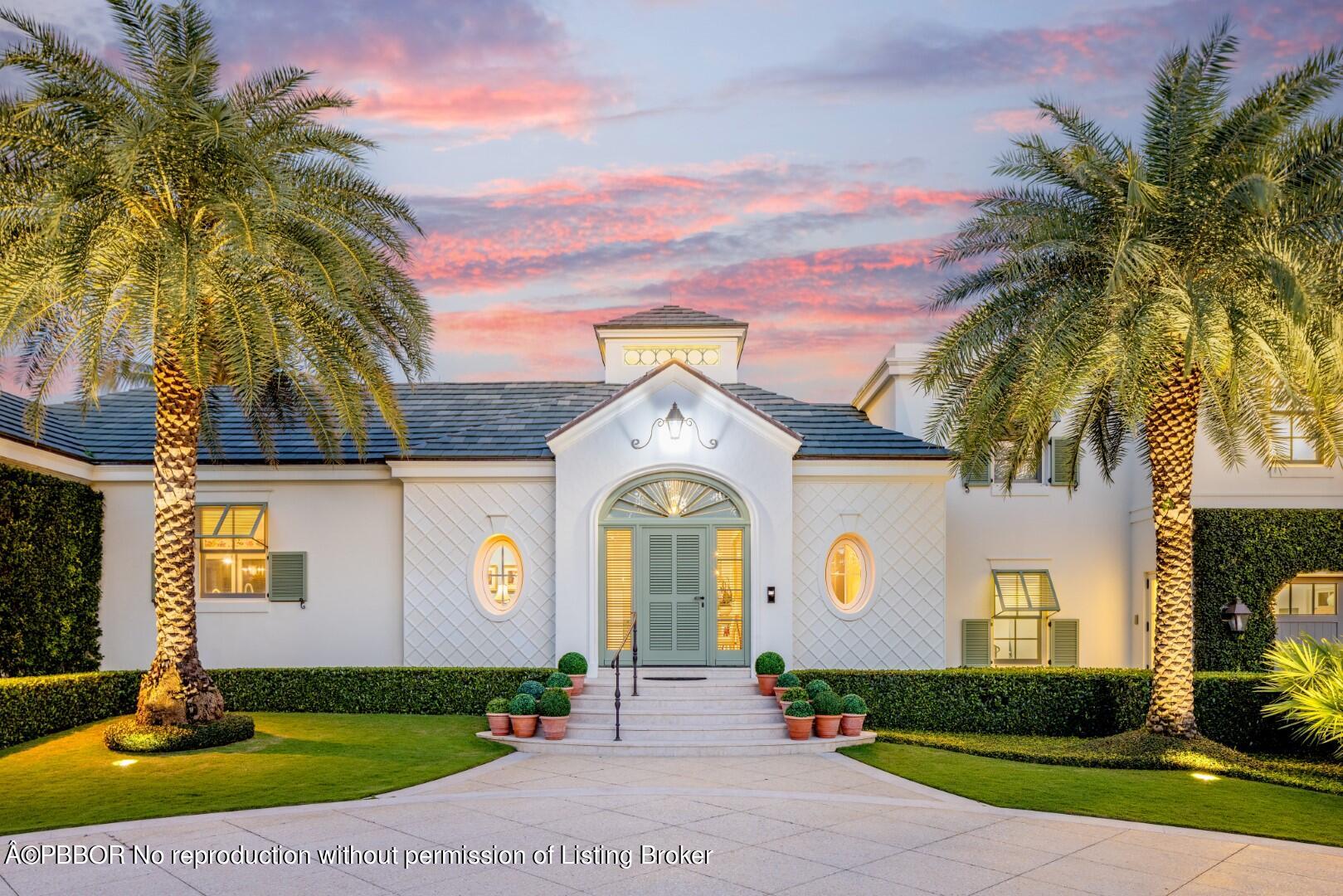 710 South County Road Palm Beach, FL 33480 - Photo 8 of 69 a front view of a house with garden