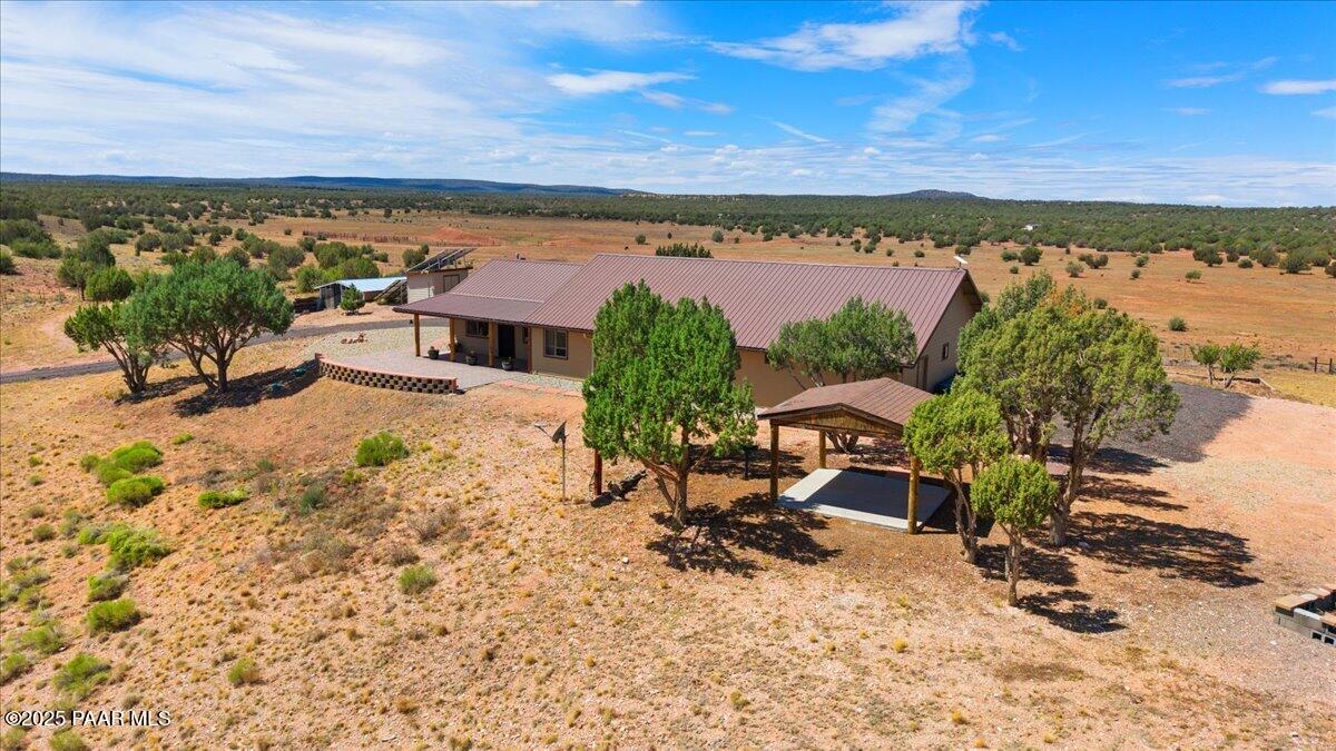 0 Juniperwood Ranch Ash Fork, AZ 86320 - Photo 32 of 35 a view of a terrace with a lake view