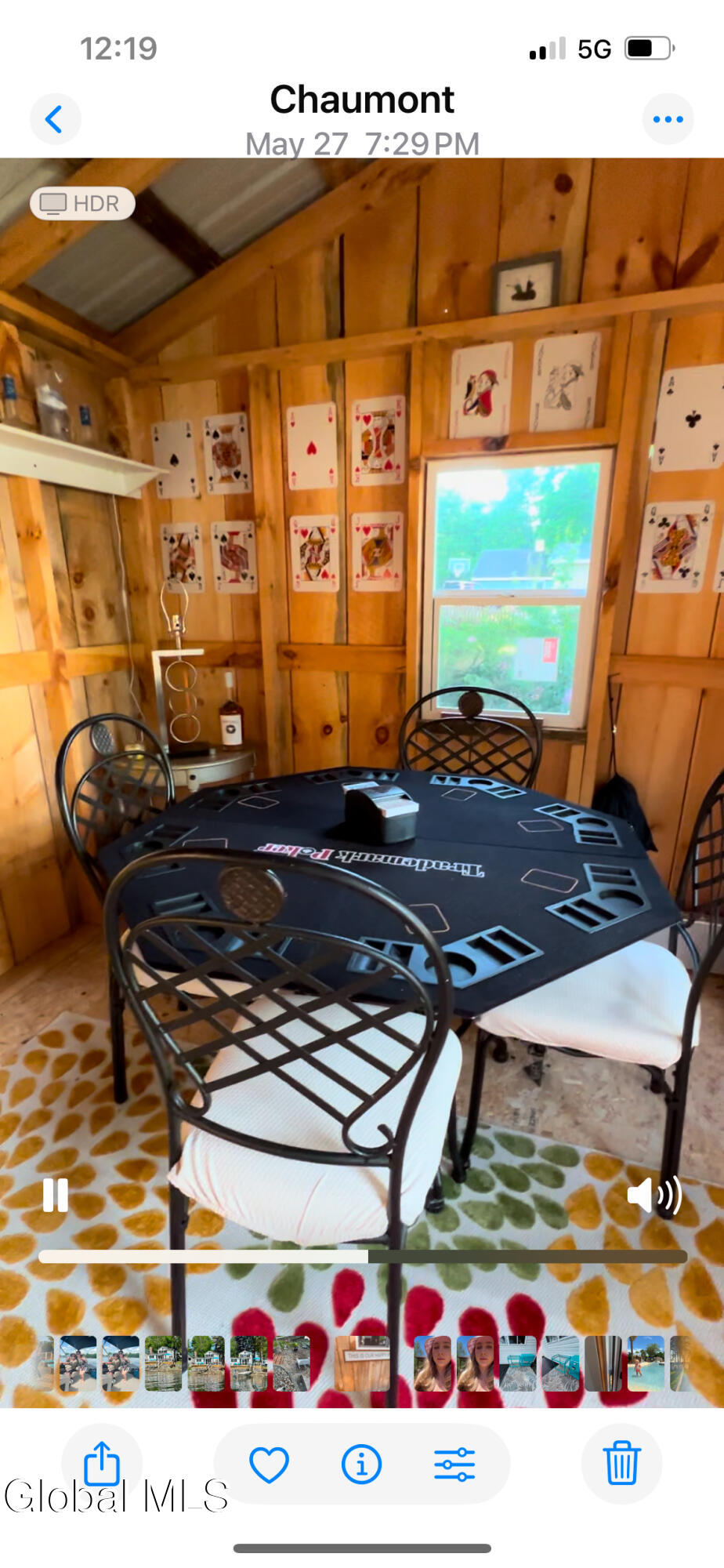 28363 Lotts Grove Road Lyme, NY 13622 - Photo 25 of 35 Game Room Poker Area