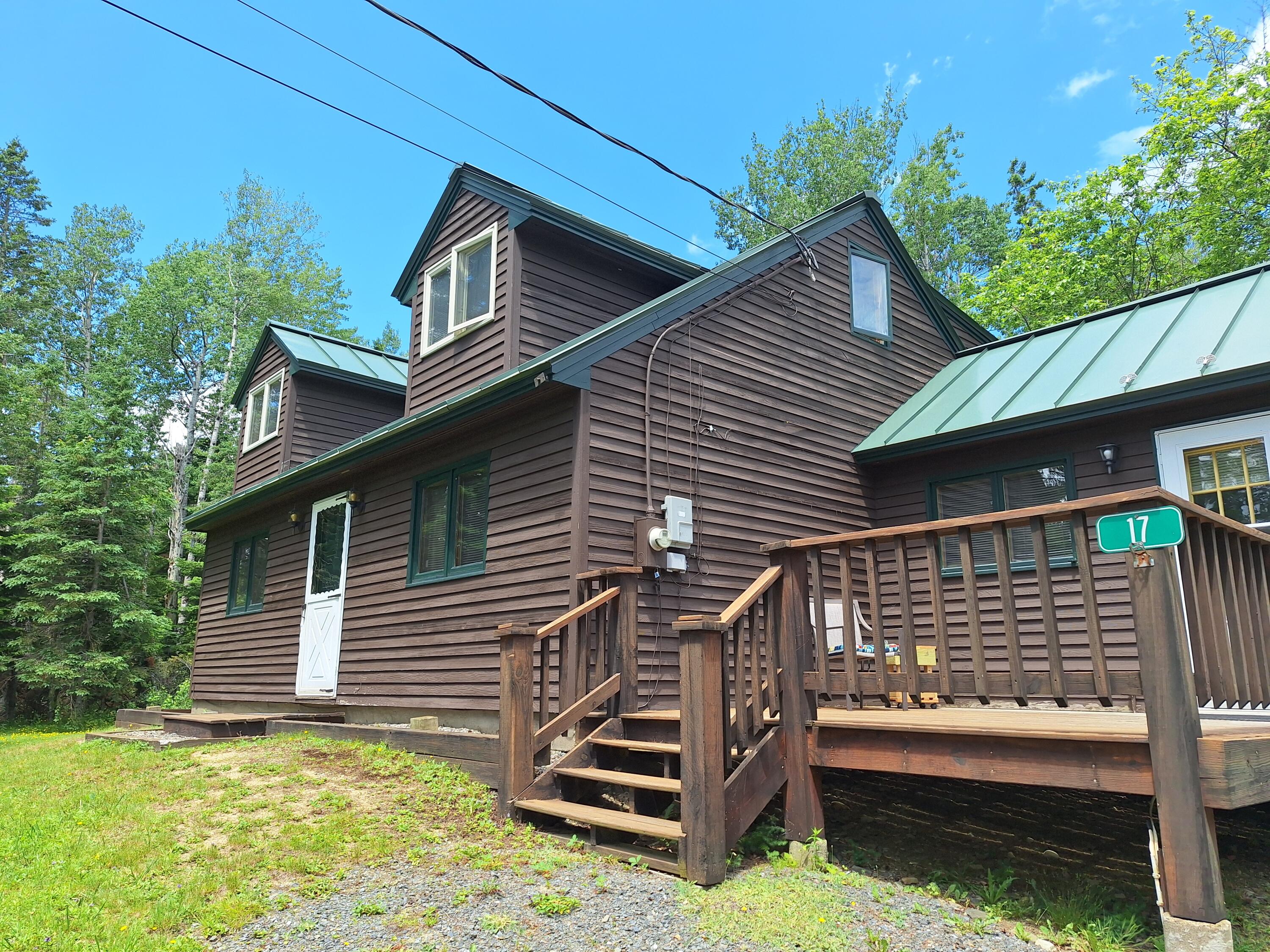 17 Summer Road Rangeley, ME 04970 - Photo 2 of 45 House and porch