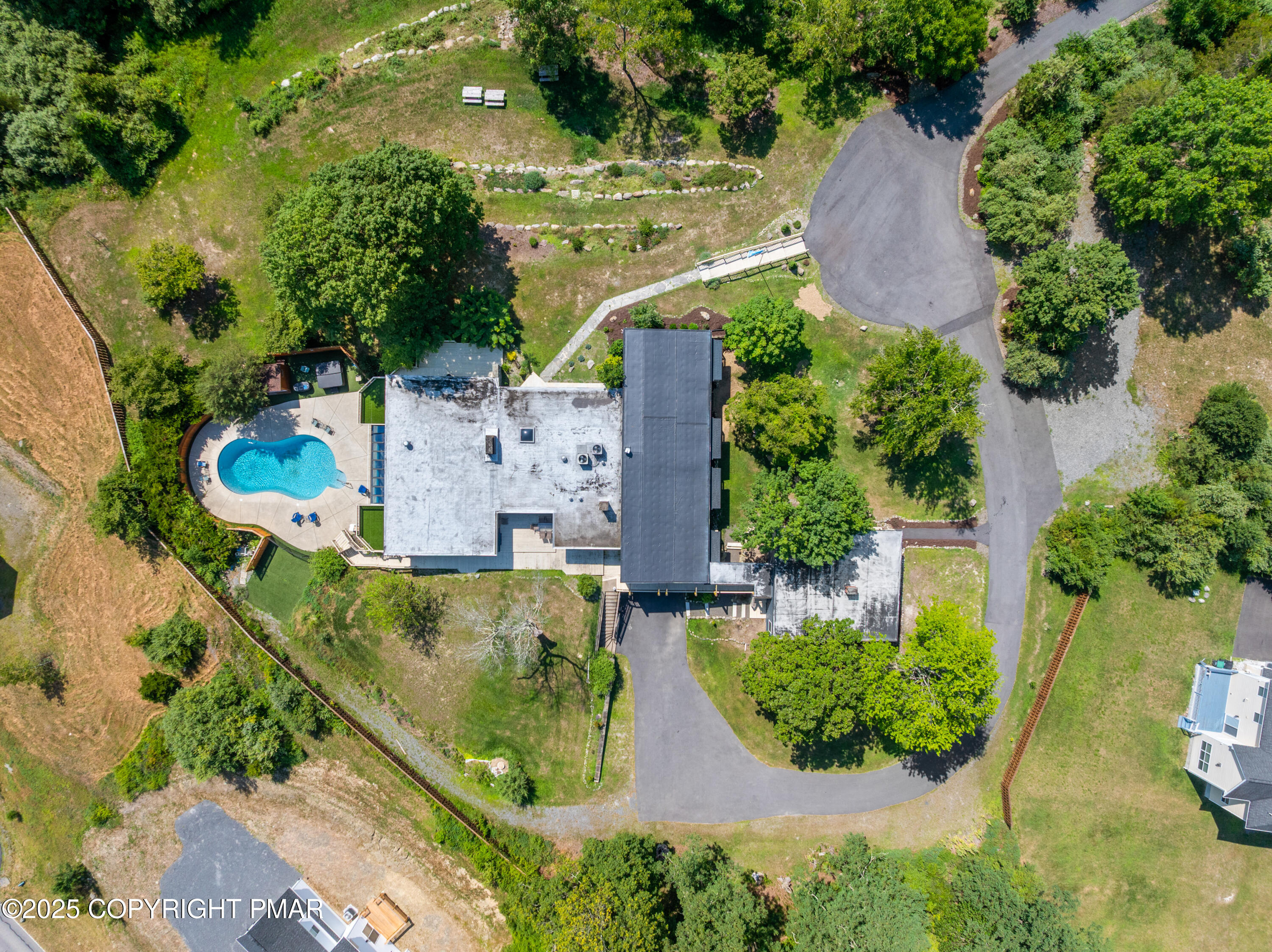 624 Westlake Drive East Stroudsburg, PA 18302 - Photo 24 of 115 an aerial view of a house with an outdoor space