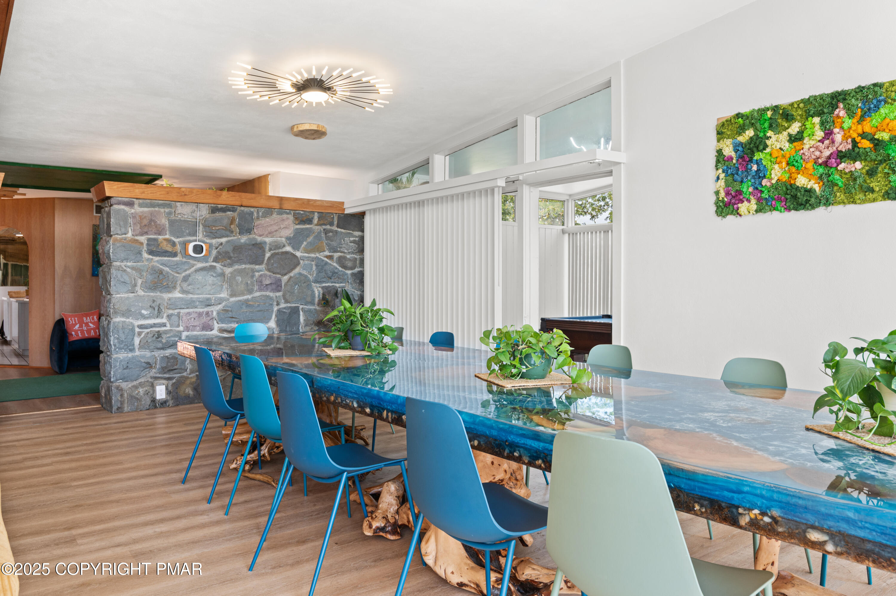 624 Westlake Drive East Stroudsburg, PA 18302 - Photo 69 of 115 a view of a dining room with furniture and wooden floor