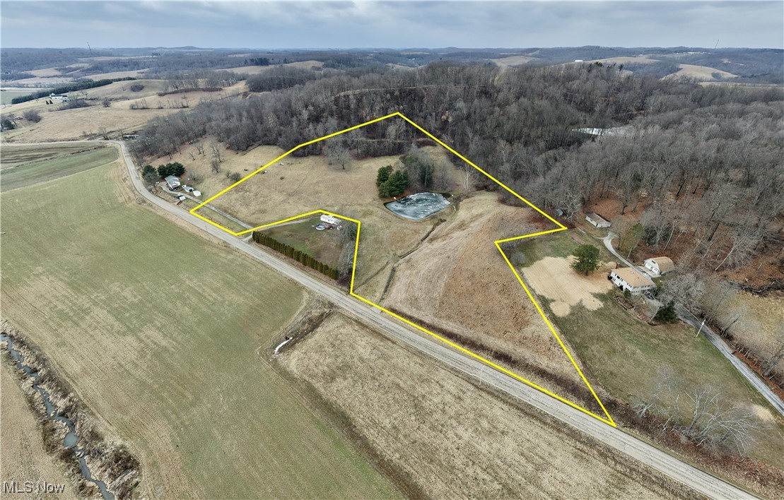 Frys Valley Road Southwest Port Washington, OH 43837 - Photo 12 of 14 Aerial view with a rural view