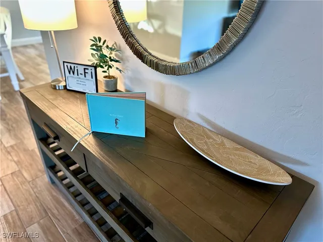 swimming pool with a chair