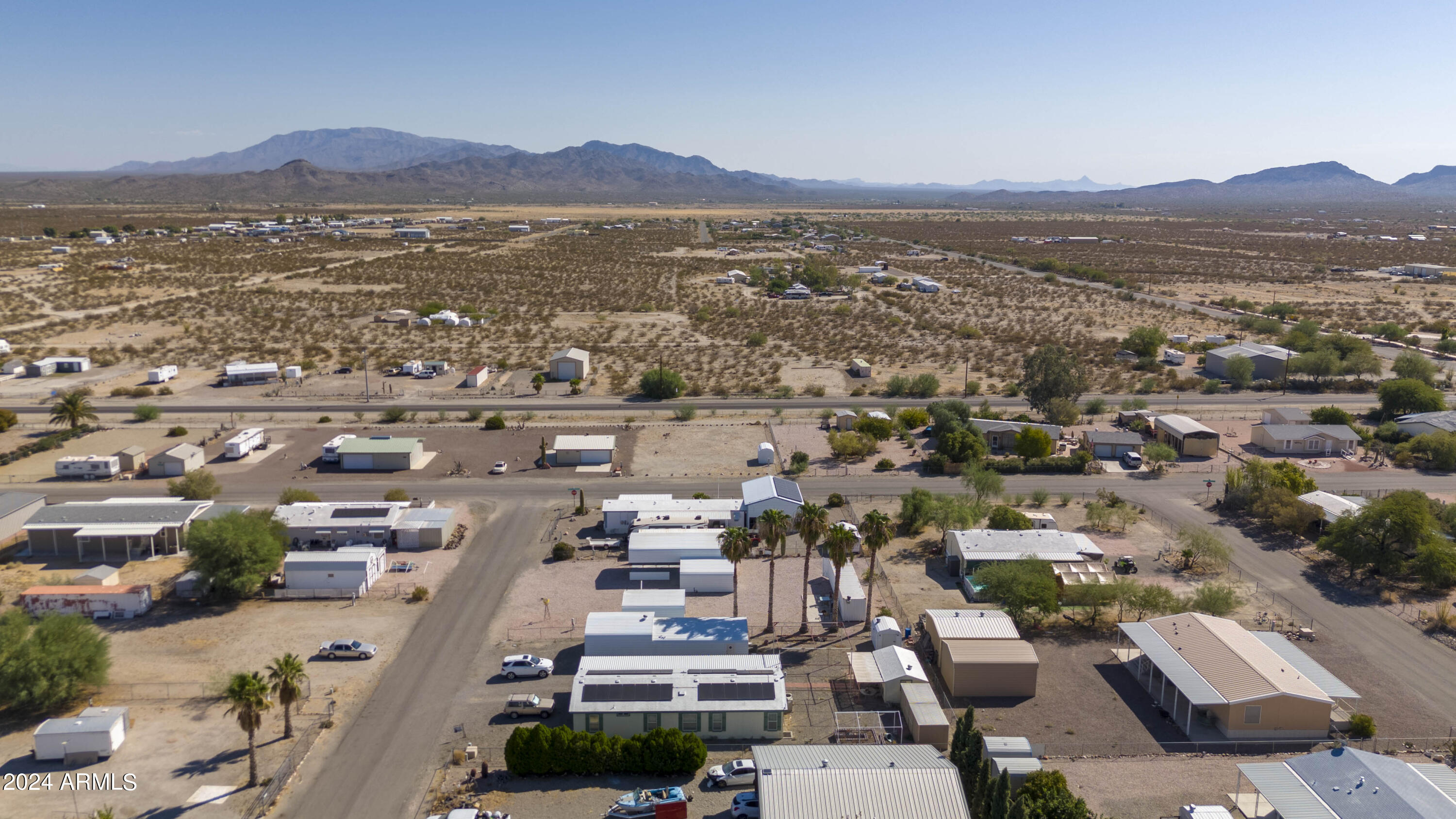 66934 Prose Lane Salome, AZ 85348 - Photo 28 of 30 a view of city and mountain