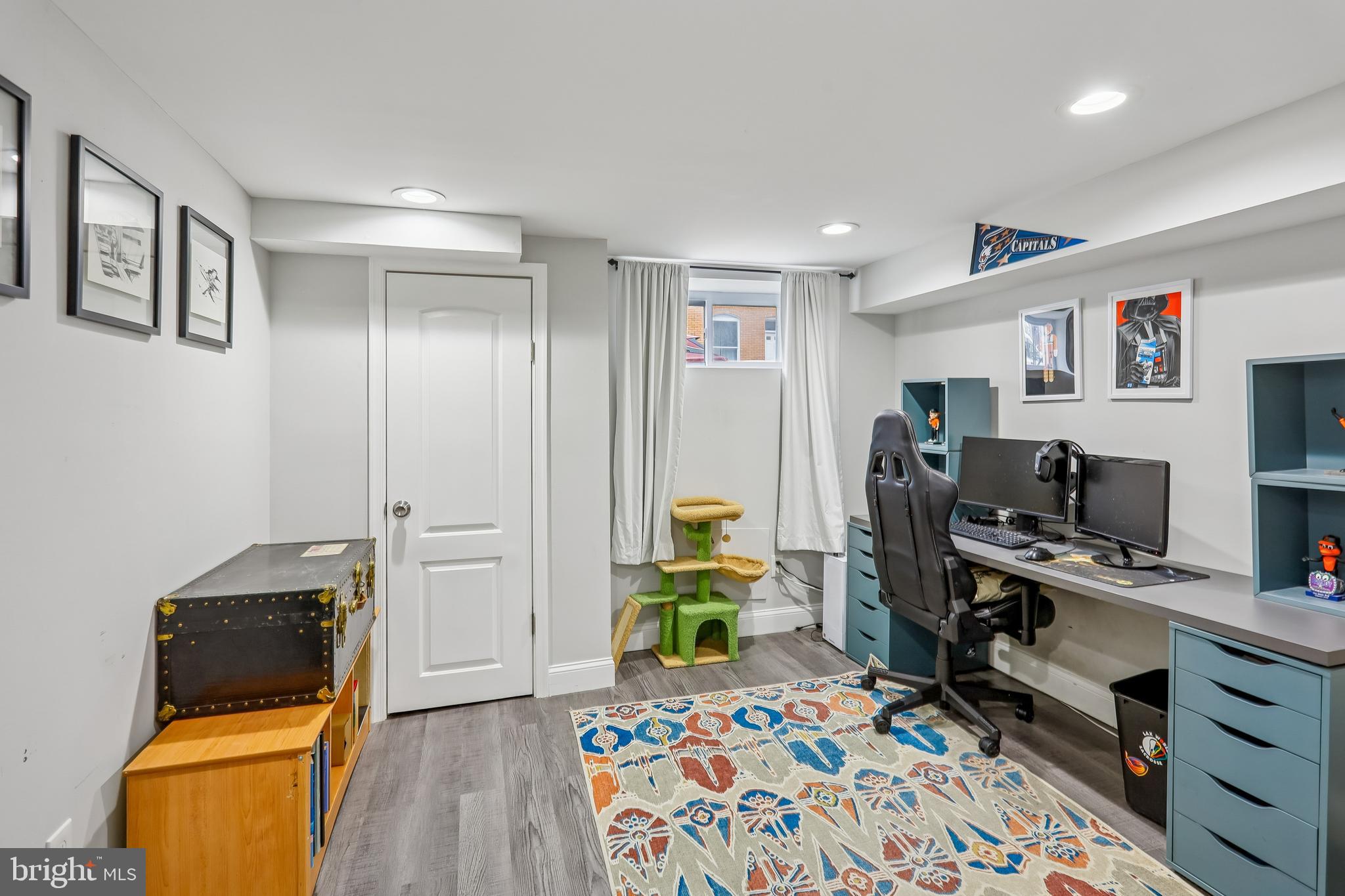 606 South Lehigh Street Baltimore, MD 21224 - Photo 22 of 36 Lower Level Bedroom